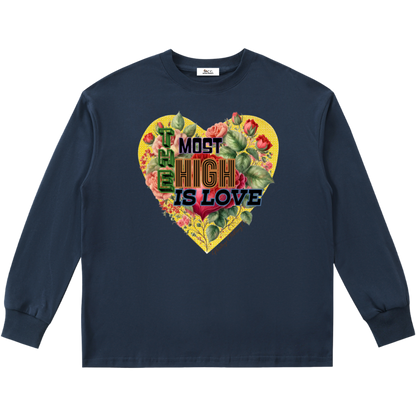 The Most High Is Love Girl's Long-Sleeve Tee