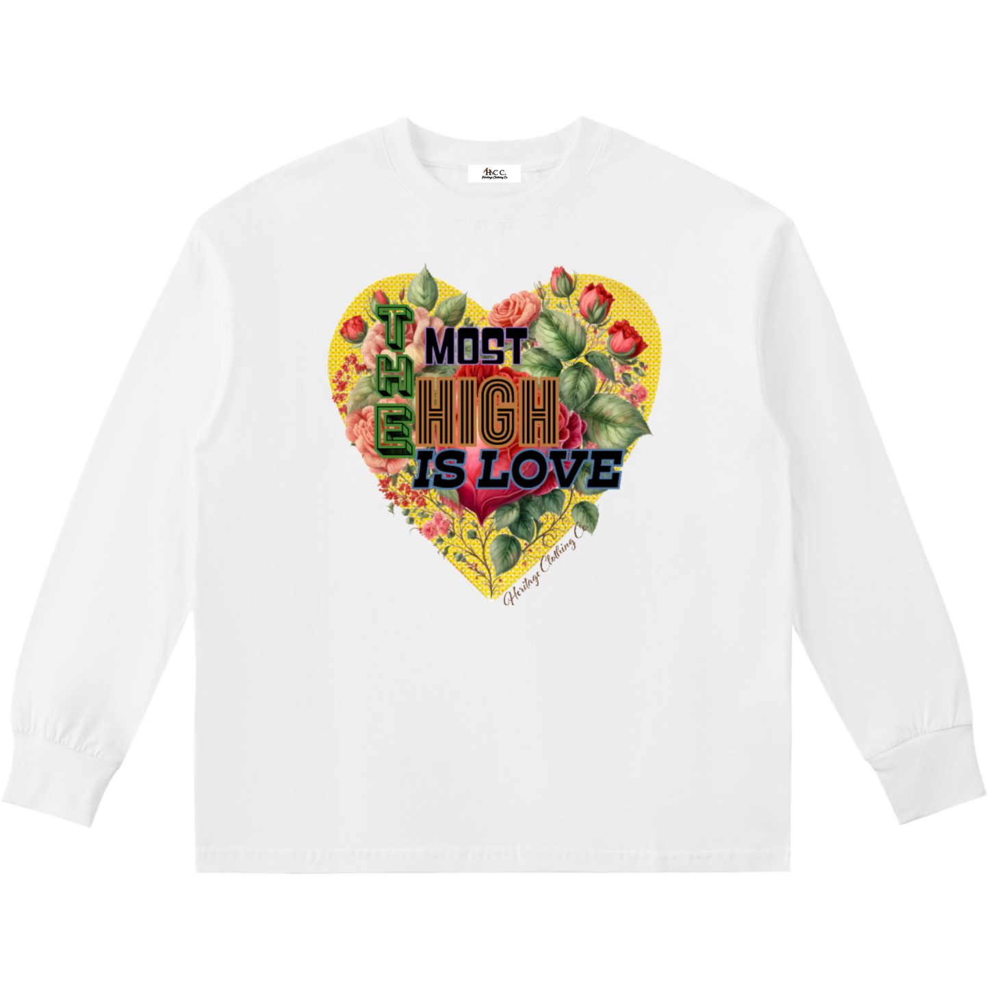 The Most High Is Love Girl's Long-Sleeve Tee