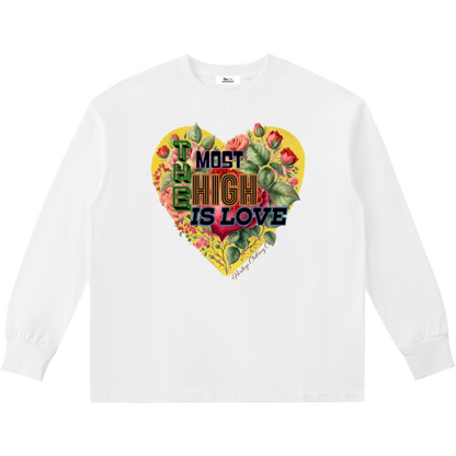 The Most High Is Love Girl's Long-Sleeve Tee