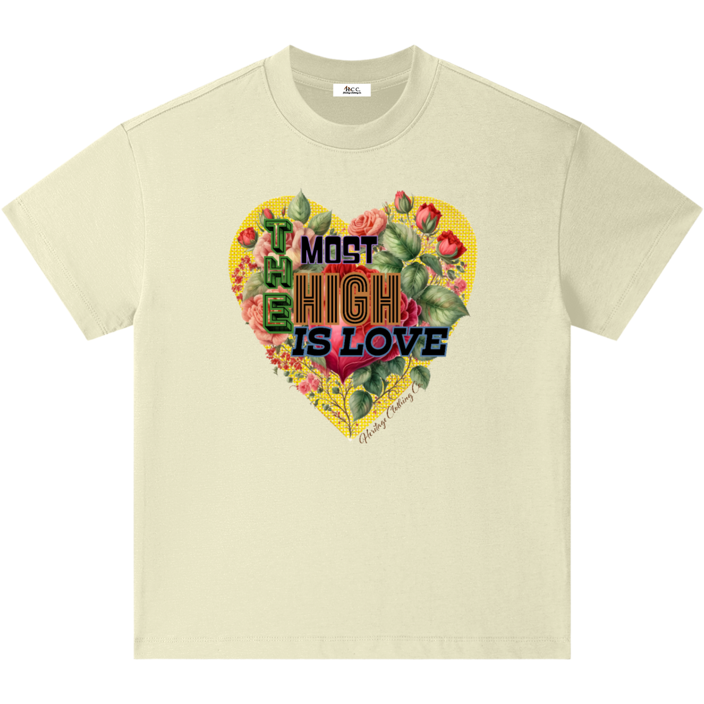 The Most High Is Love Girl's Short-Sleeve Tee