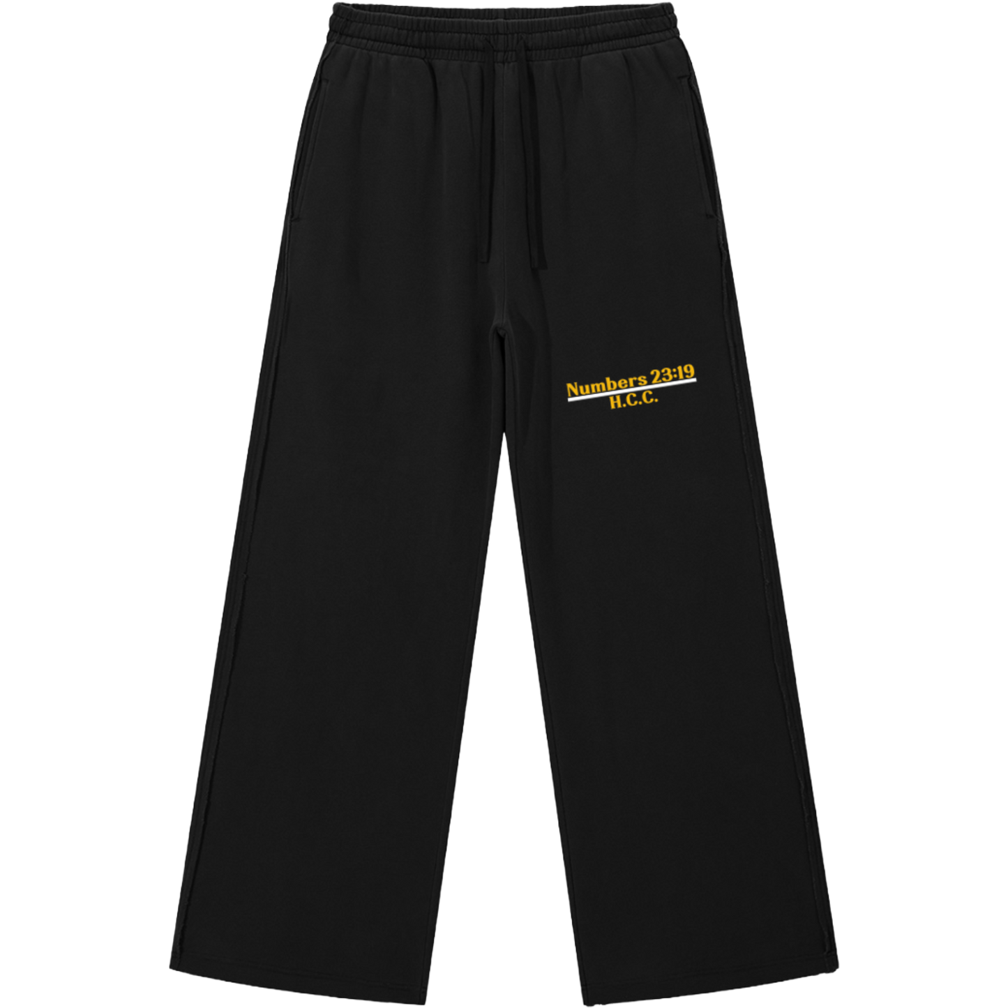 The Most High Never Lies Men's Raw Edge Sweatpants