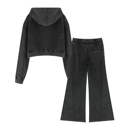 The Way Women's Vintage Black Sweatsuit