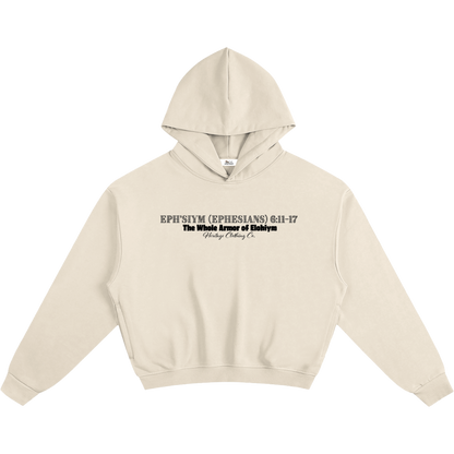 The Whole Armor Women's Cropped Hoodie