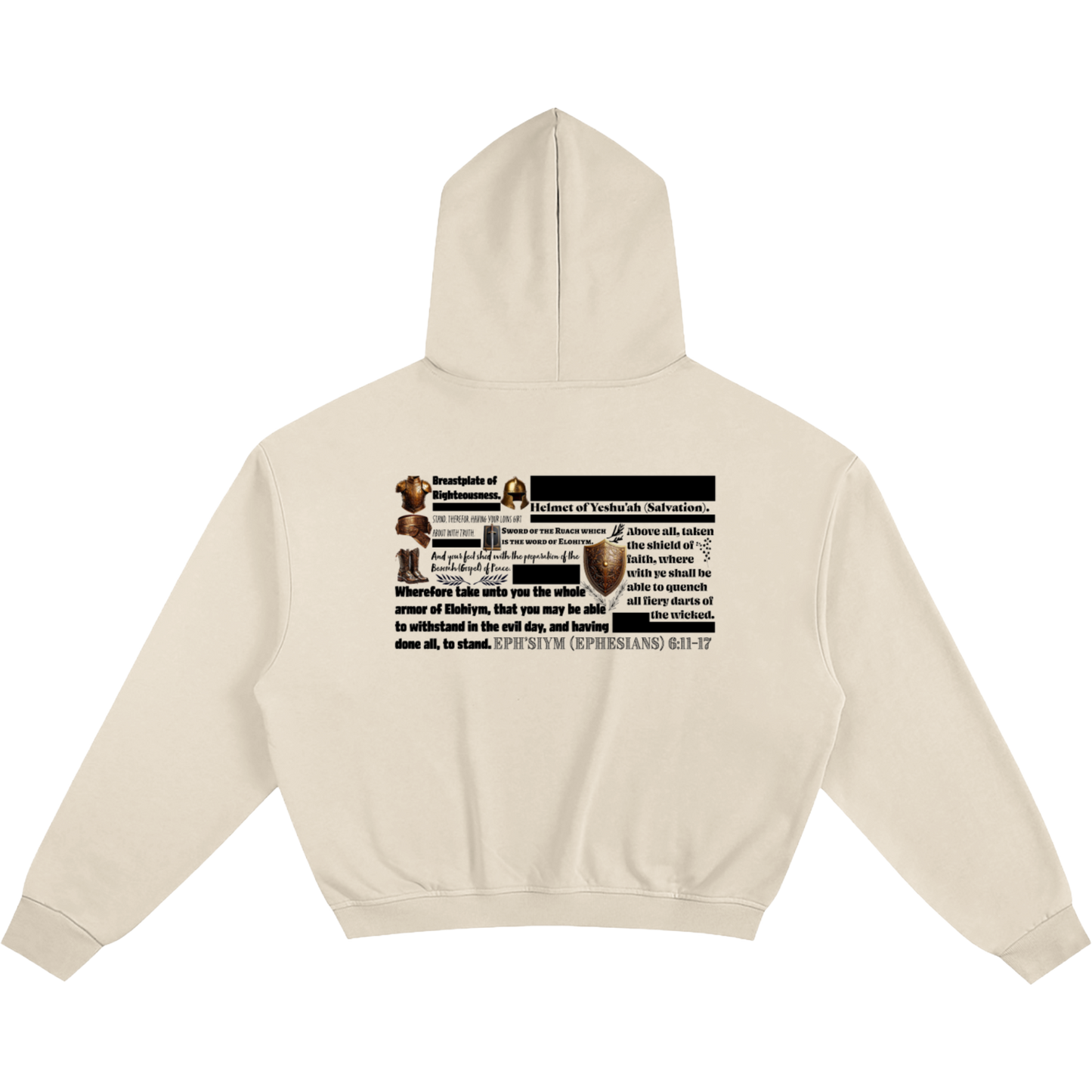 The Whole Armor Women's Cropped Hoodie