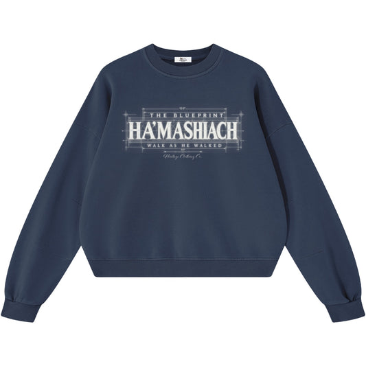 The Blueprint Boxy Vintage Sweatshirt