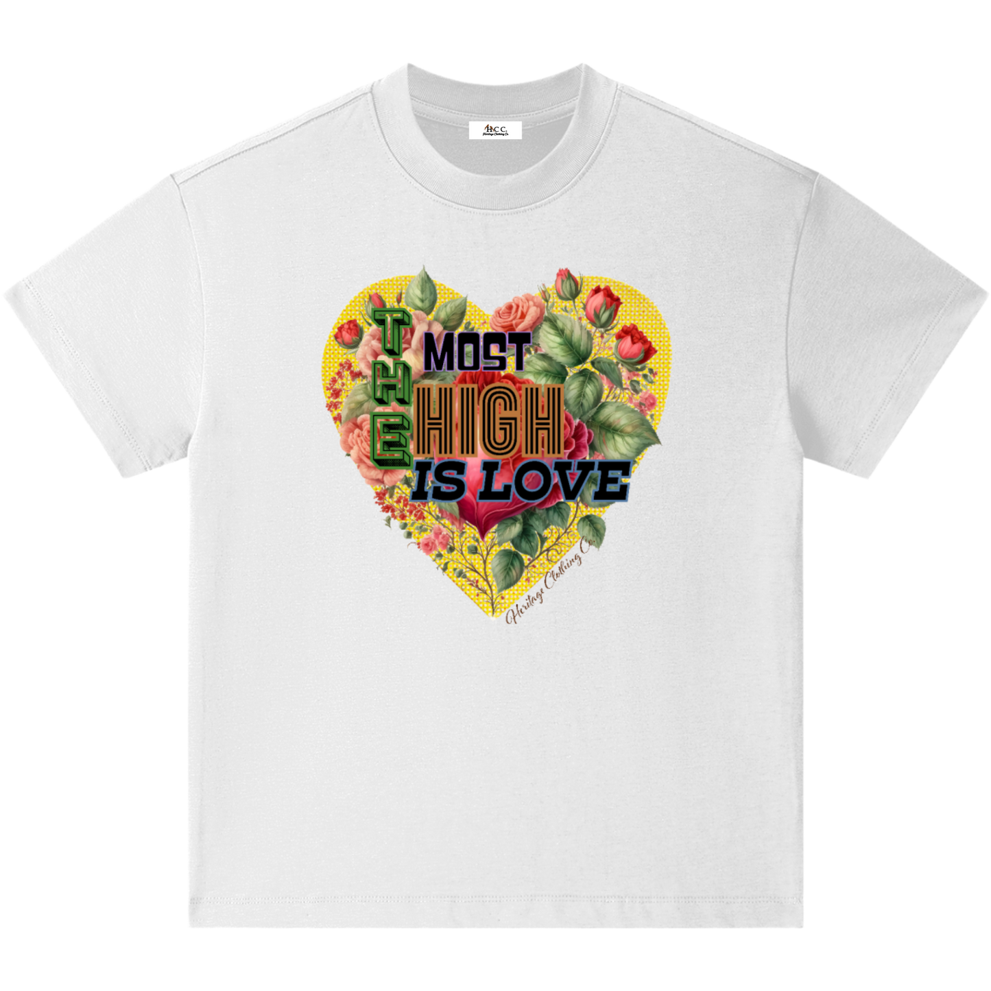 The Most High Is Love Girl's Short-Sleeve Tee