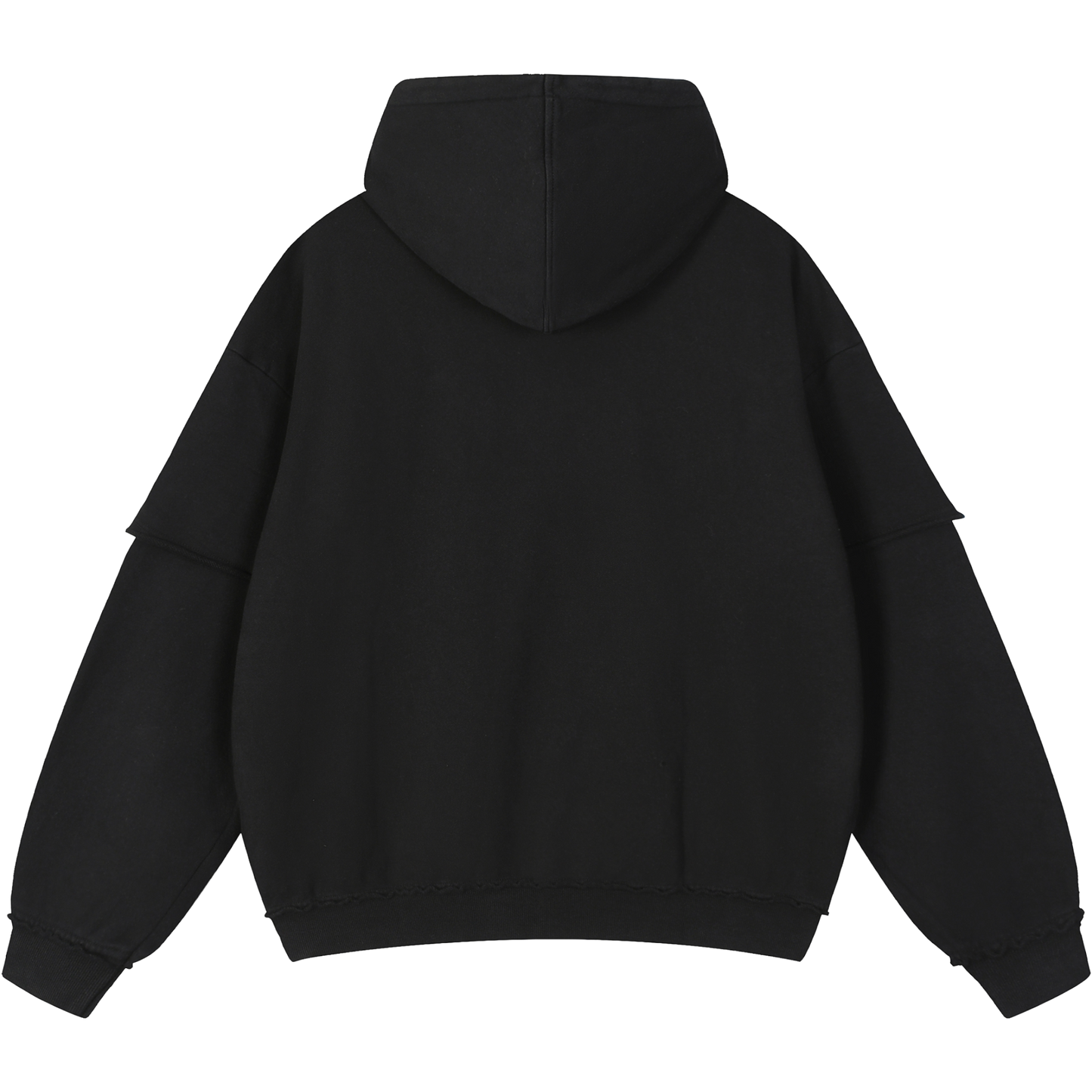The Most High Never Lies Men's Raw Edge Hoodie