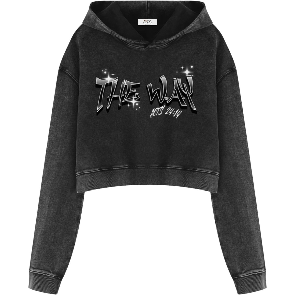 The Way Women’s Vintage Cropped Hoodie