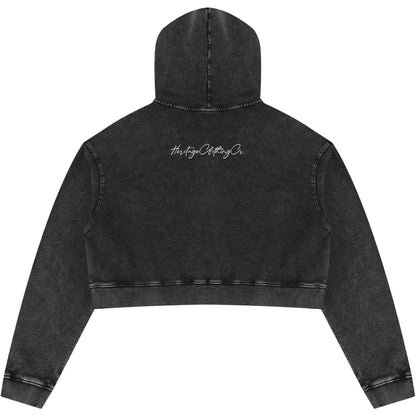 The Way Women’s Vintage Cropped Hoodie