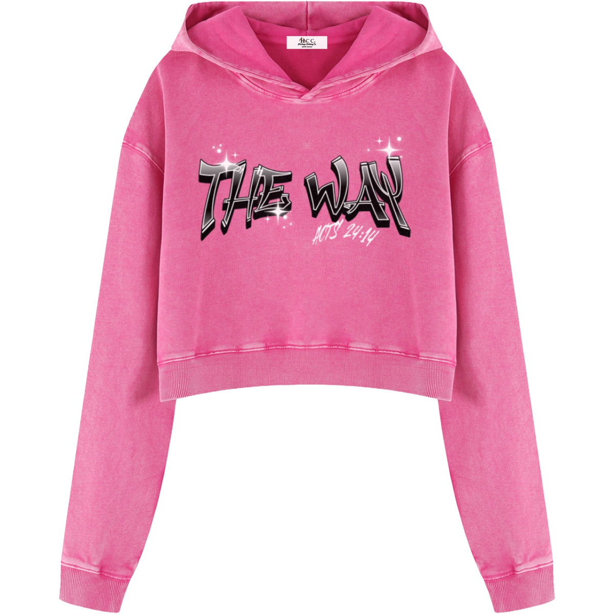 The Way Women’s Vintage Cropped Hoodie