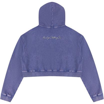 The Way Women’s Vintage Cropped Hoodie