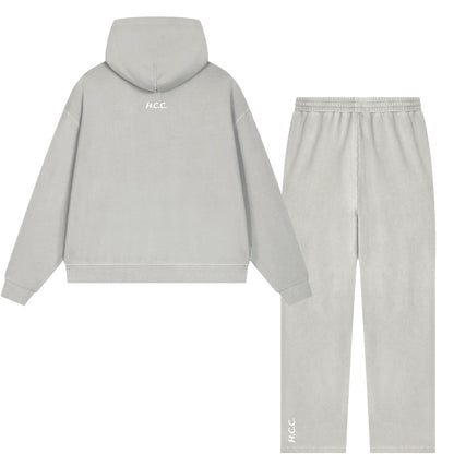True Name Hebrew Pictograph Light Gray Sweatsuit