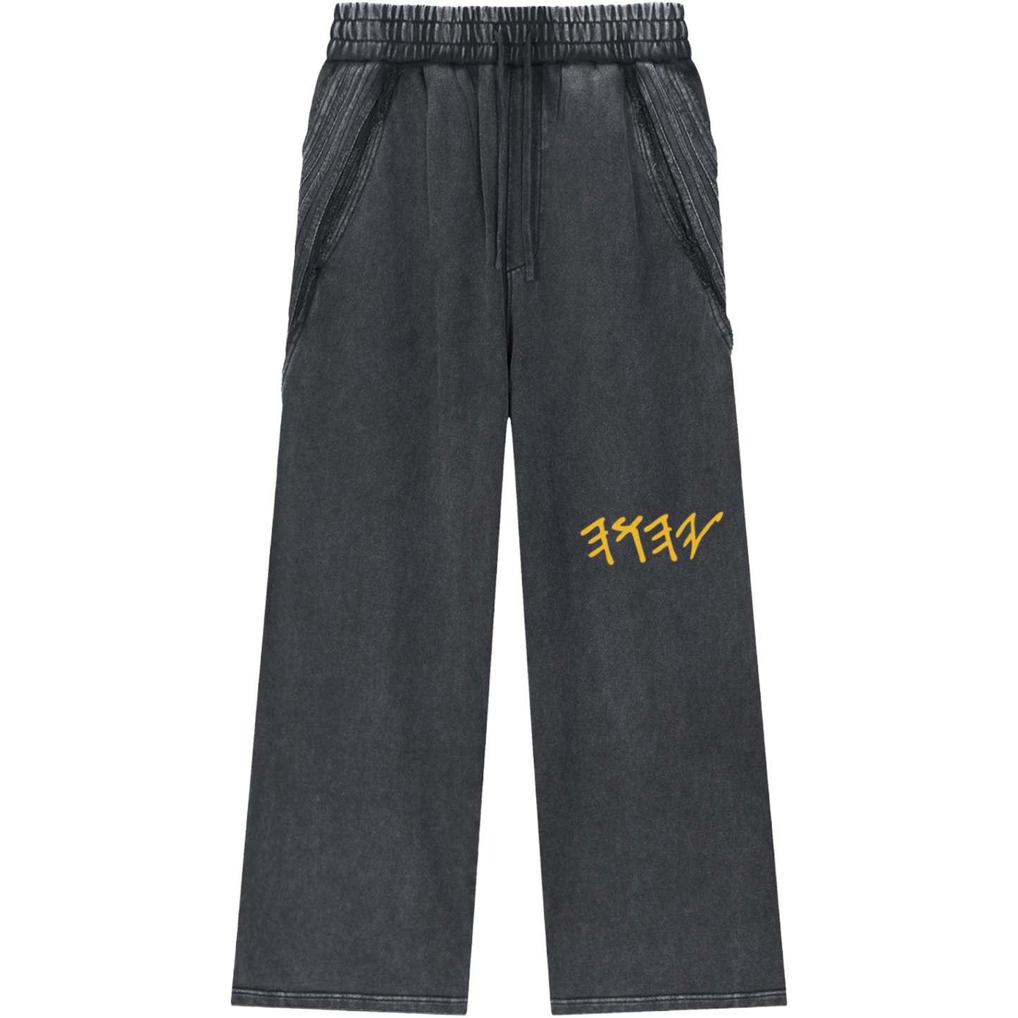 True Name Heritage Essential Raw-Edge Sweatpants
