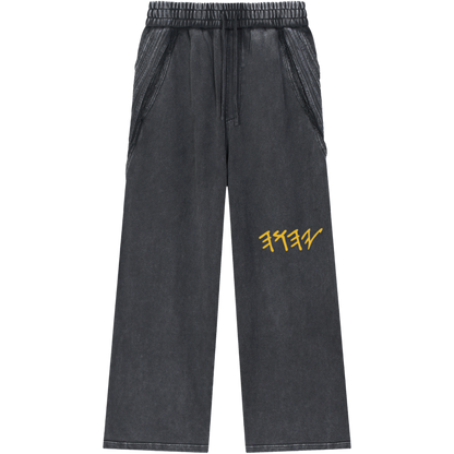 True Name Heritage Essential Raw-Edge Sweatpants