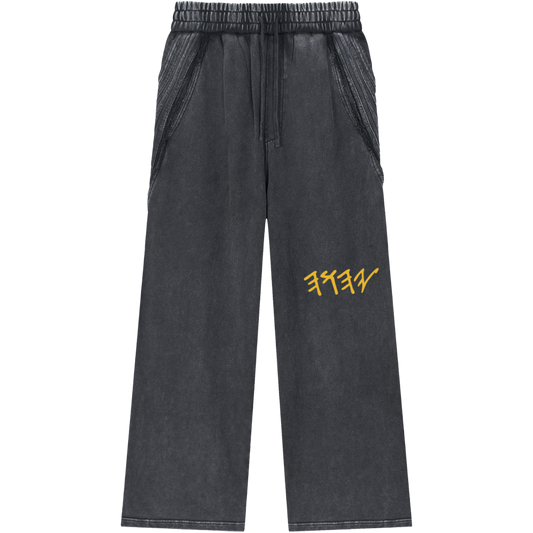True Name Heritage Essential Raw-Edge Sweatpants