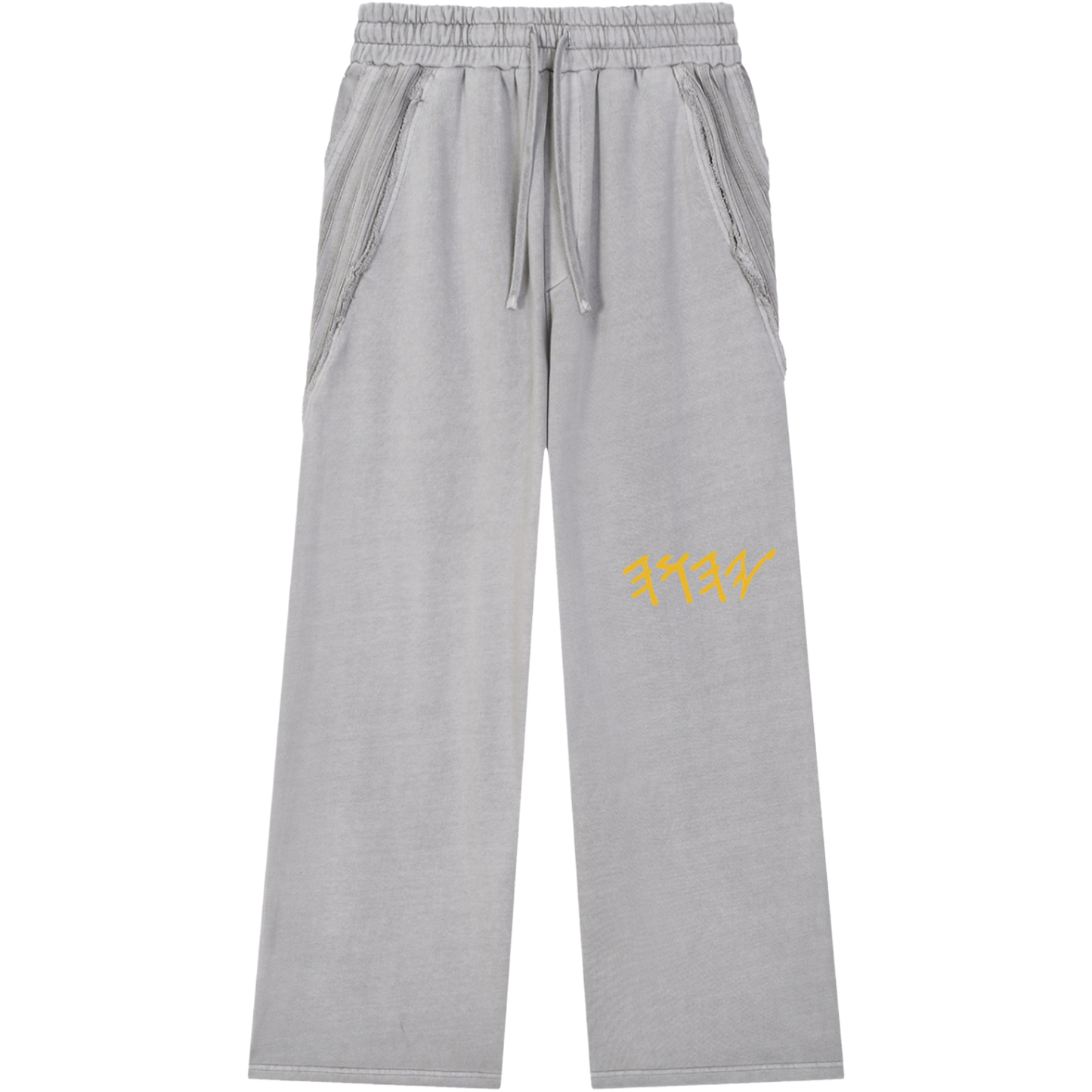 True Name Heritage Essential Raw-Edge Sweatpants