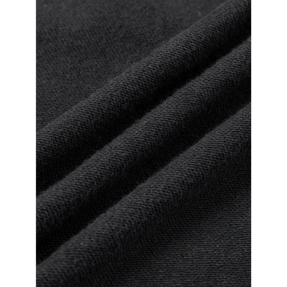 True Name Women's Raw Edge Hooded Pullover