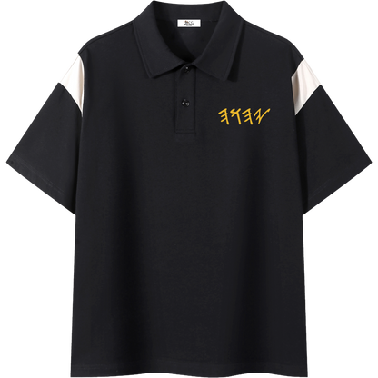 True Name Contrast Polo Shirt