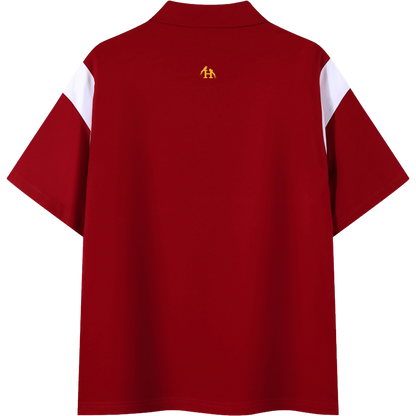 True Name Contrast Polo Shirt