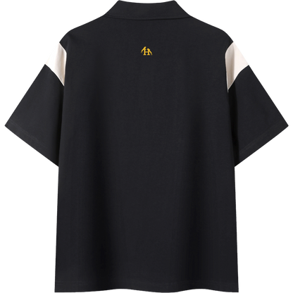 True Name Contrast Polo Shirt