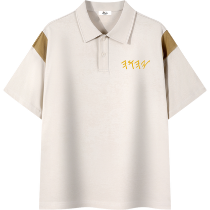 True Name Contrast Polo Shirt