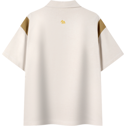 True Name Contrast Polo Shirt