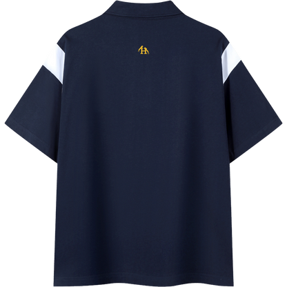 True Name Contrast Polo Shirt