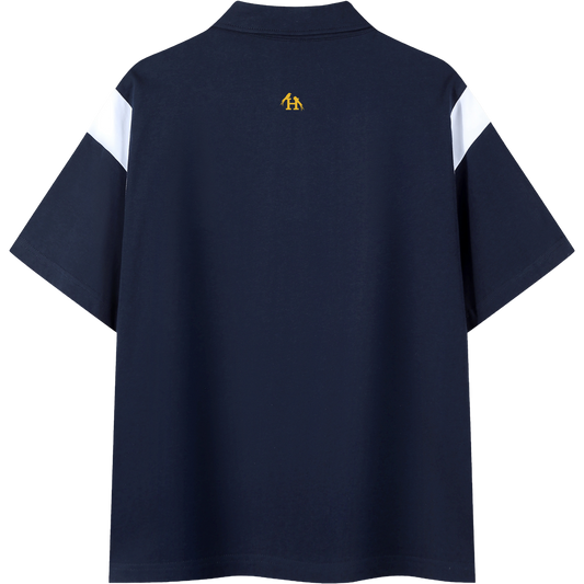 True Name Contrast Polo Shirt