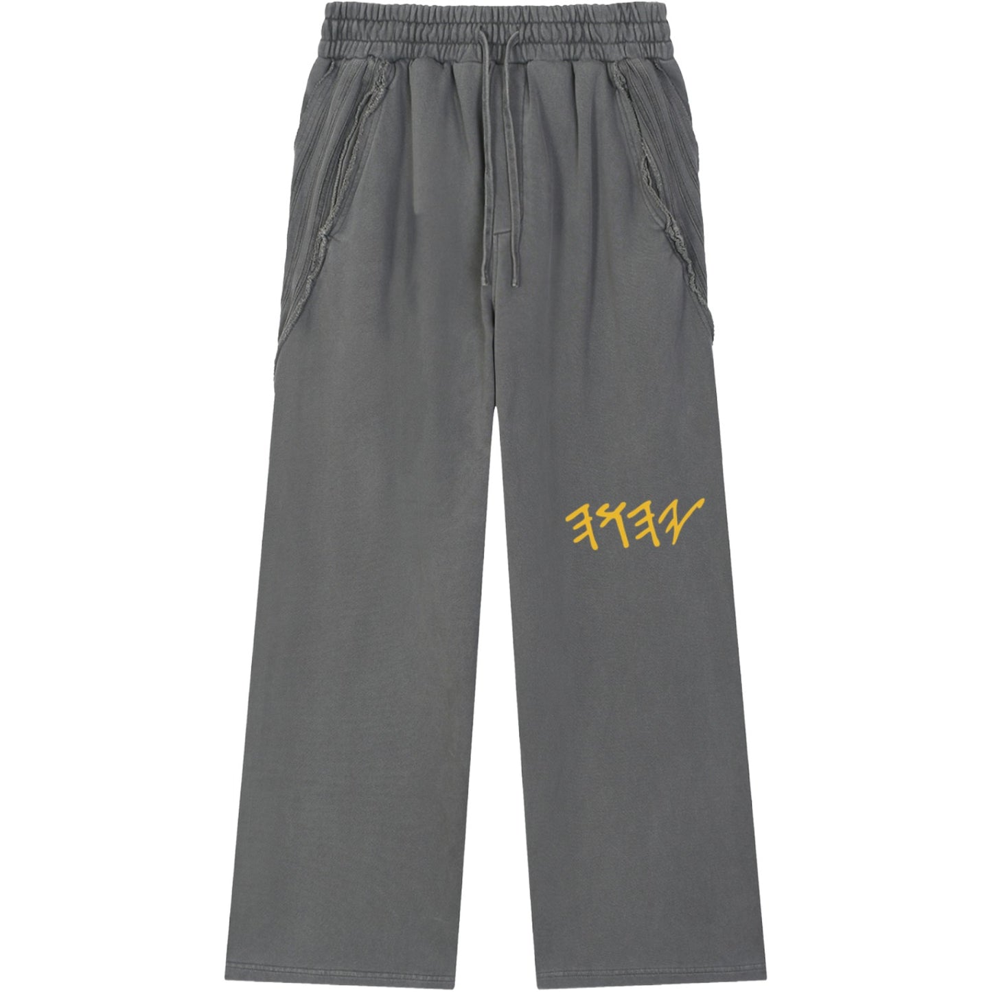 True Name Heritage Essential Raw-Edge Sweatpants