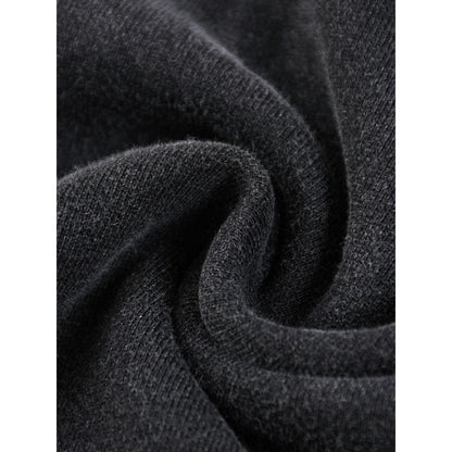 True Name Heritage Essential Raw-Edge Zip Hoodie