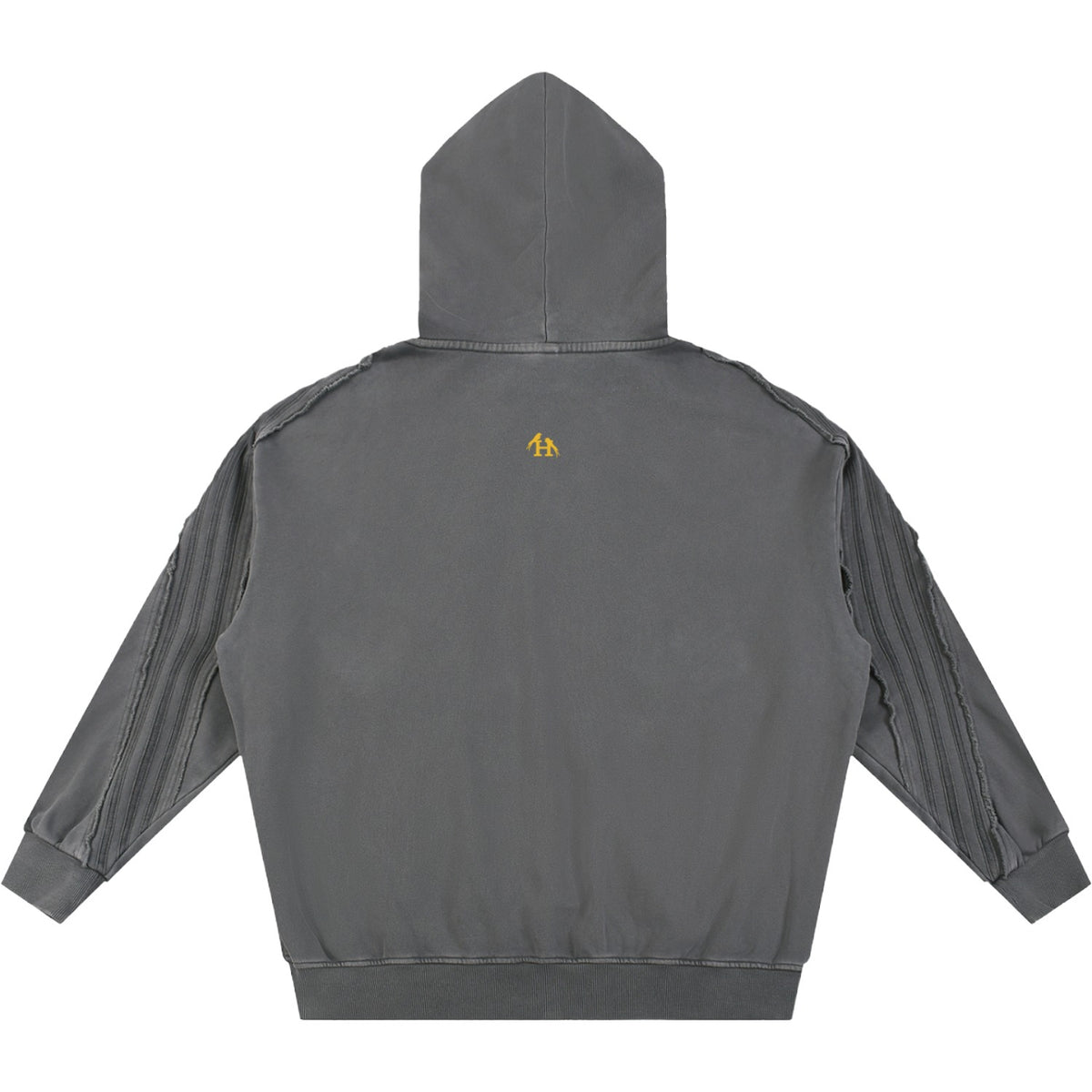 True Name Heritage Essential Raw-Edge Zip Hoodie