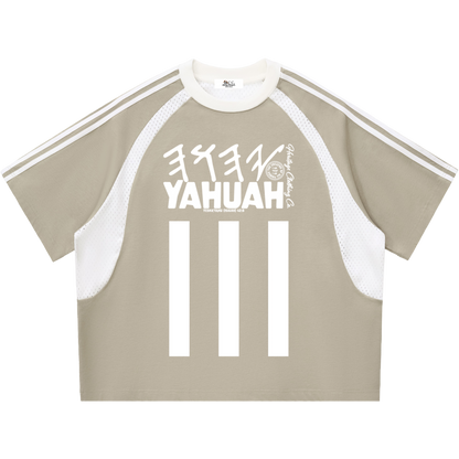 True Name Women's Mesh Panel T-Shirt