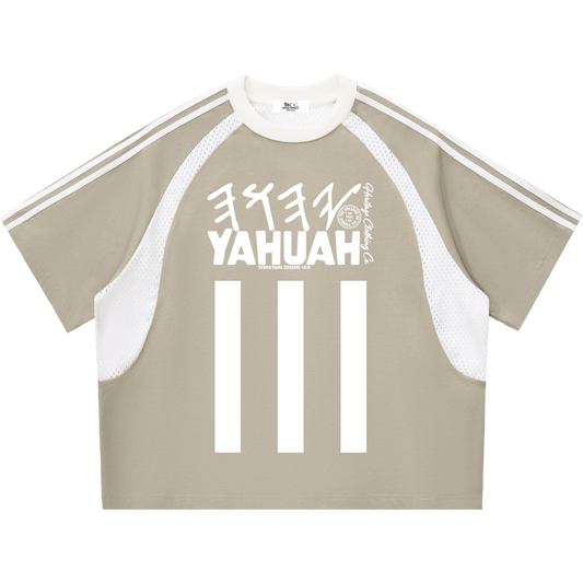 True Name Women's Mesh Panel T-Shirt