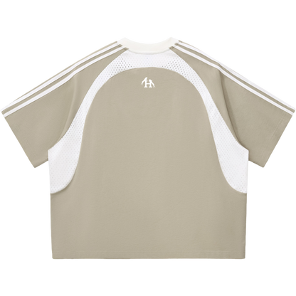 True Name Women's Mesh Panel T-Shirt