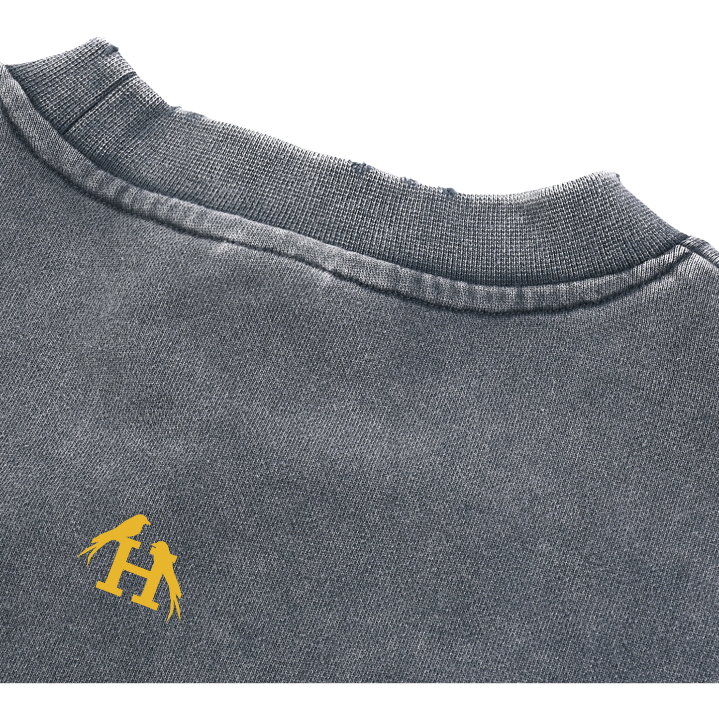 True Name Women's Raw Edge Cropped Sweatshirt