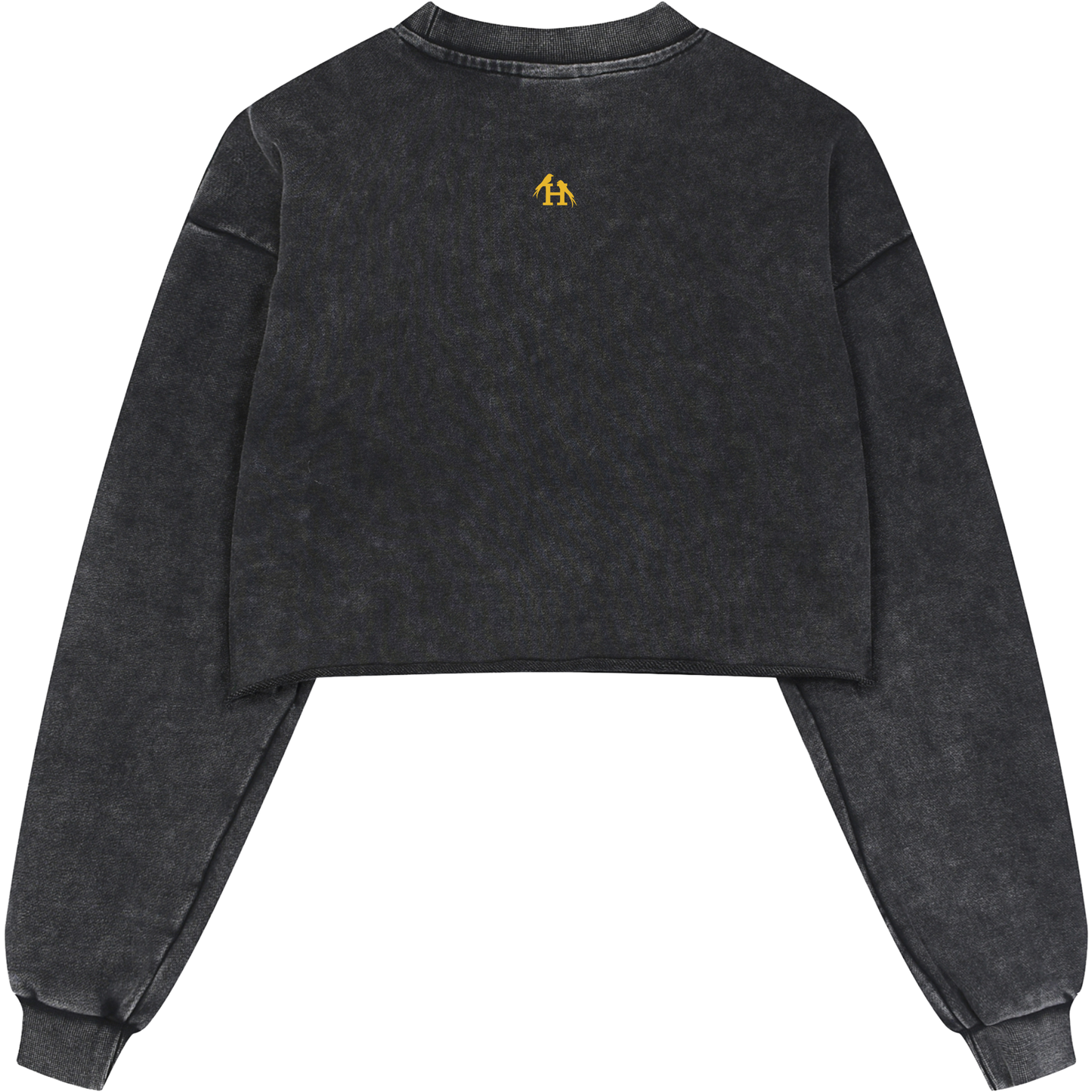 True Name Women’s Black Cropped Sweatshirt and Tank Top Bundle