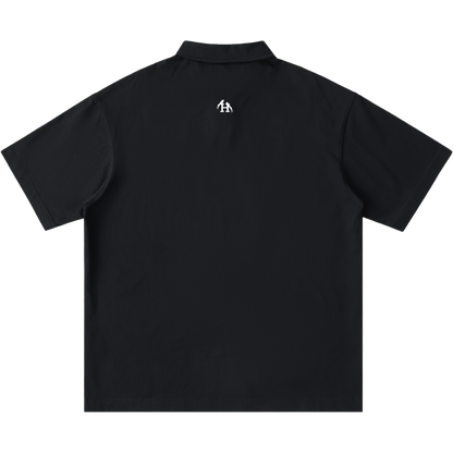 Trust In Yahuah Men's One-Button Short-Sleeve Polo Shirt