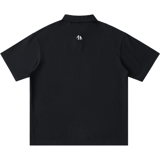 Trust In Yahuah Men's One-Button Short-Sleeve Polo Shirt