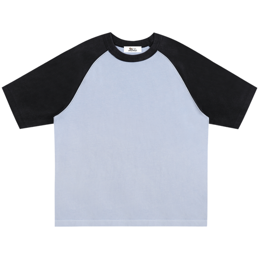 Two-Tone Raglan Short-Sleeve T-Shirt
