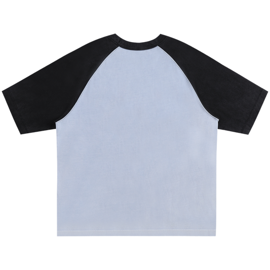 Two-Tone Raglan Short-Sleeve T-Shirt