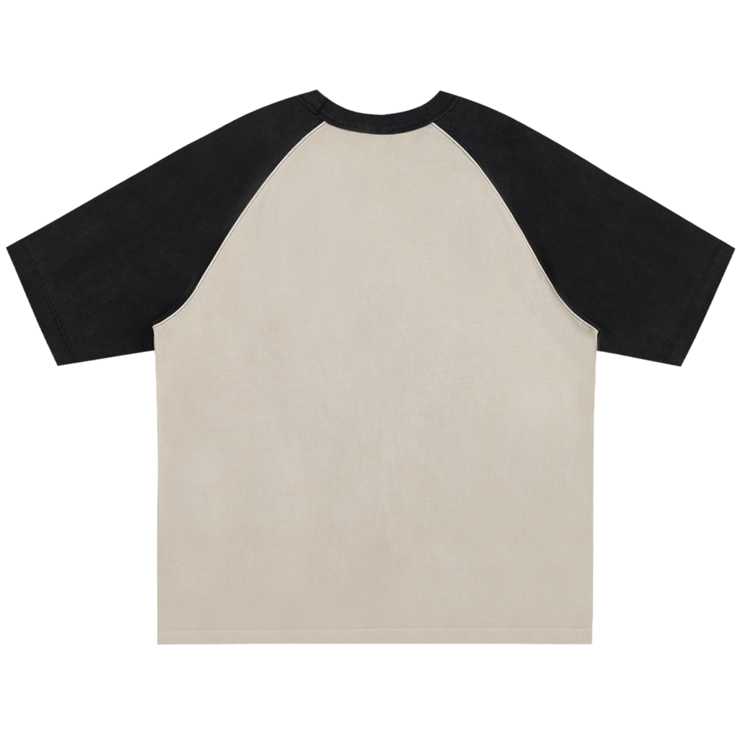 Two-Tone Raglan Short-Sleeve T-Shirt