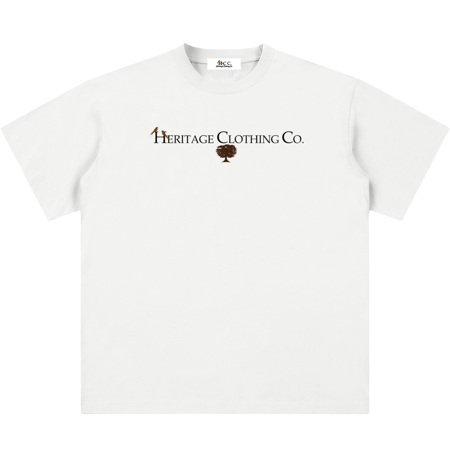 Heritage Tree Sueded Cotton Short-Sleeve T-Shirt