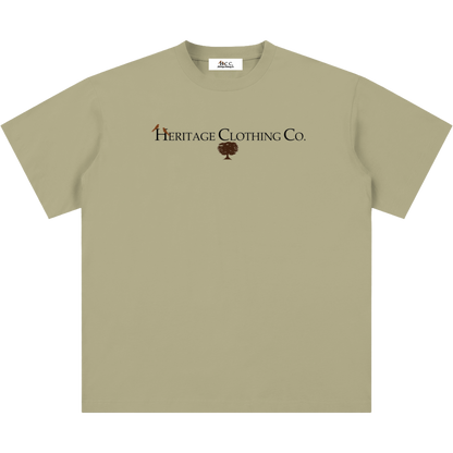 Heritage Tree Sueded Cotton Short-Sleeve T-Shirt