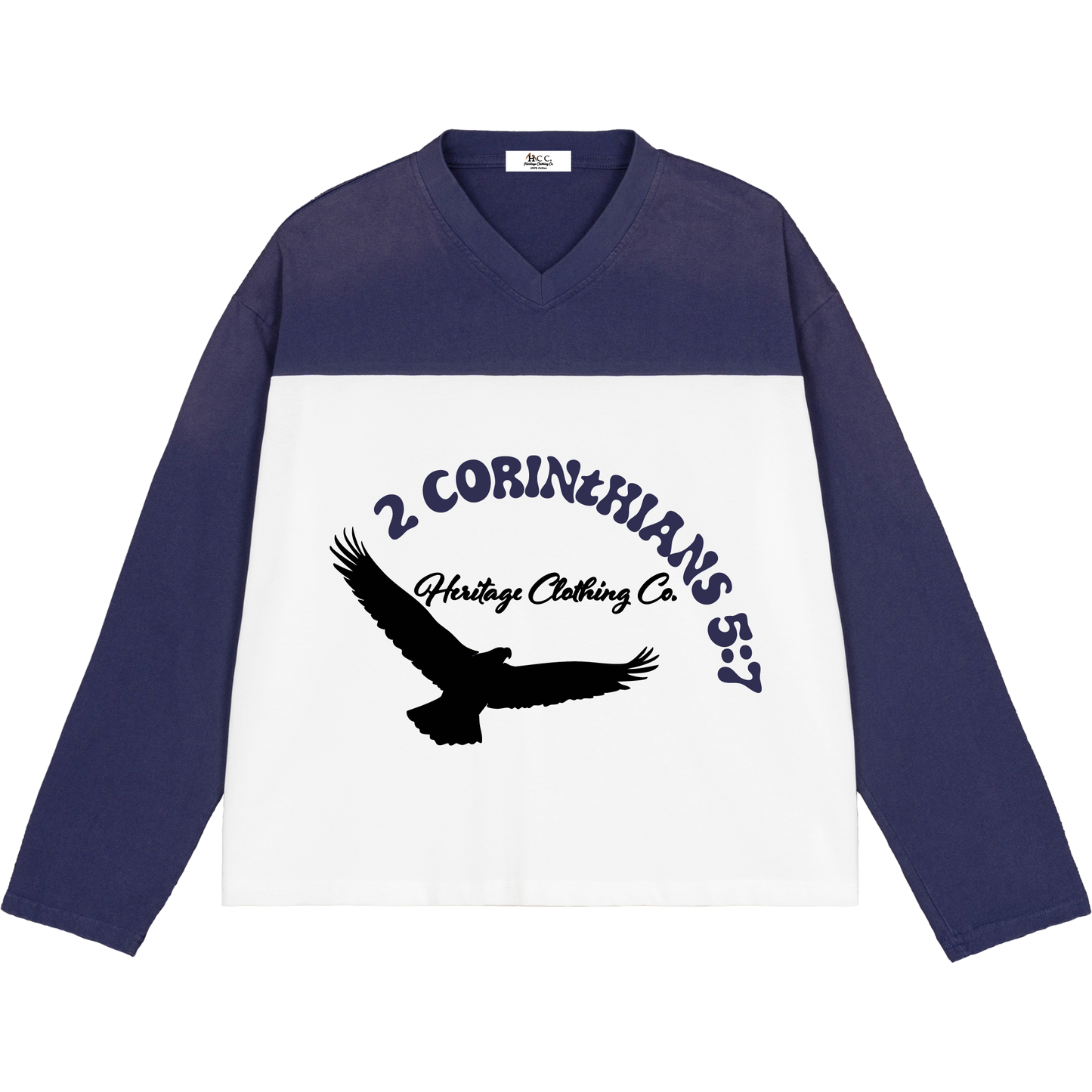 Walk By Faith Women's Color-Block Long-Sleeve T-Shirt