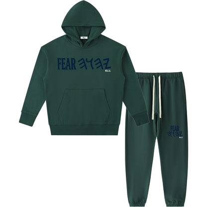 Whole Duty Of Man Retro Green Essential Heavyweight Sweatsuit Bundle