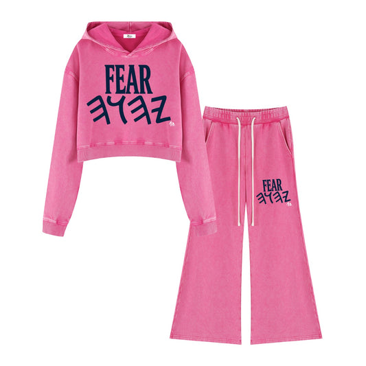 Whole Duty Of Man Women's Vintage Rose Red Sweatsuit