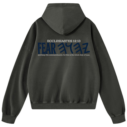 Whole Duty Of Man Boxy Vintage Hoodie