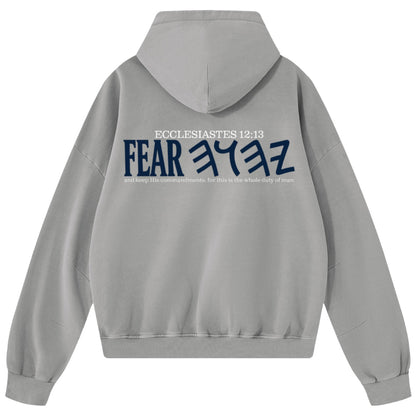 Whole Duty Of Man Boxy Vintage Hoodie