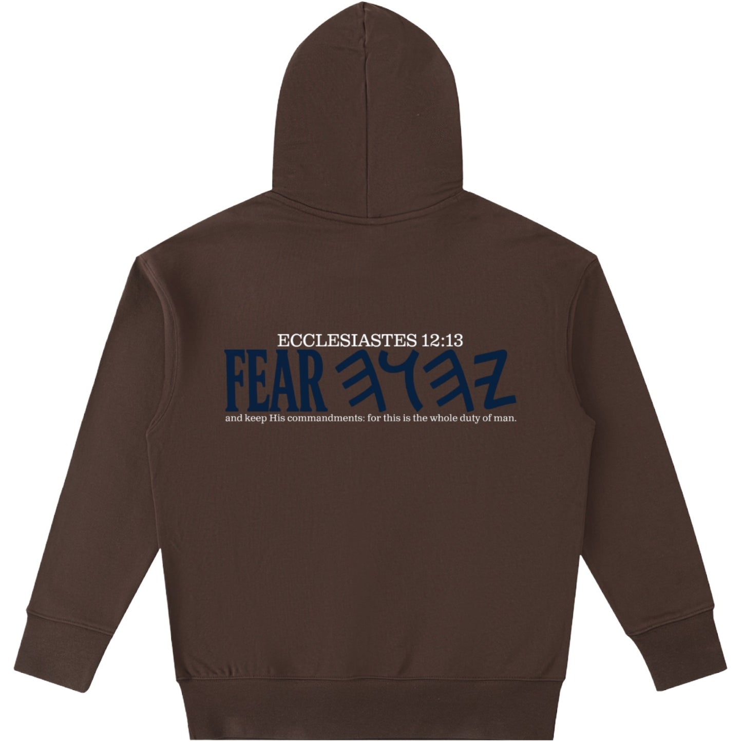 Whole Duty Of Man Essential Heavyweight Hoodie