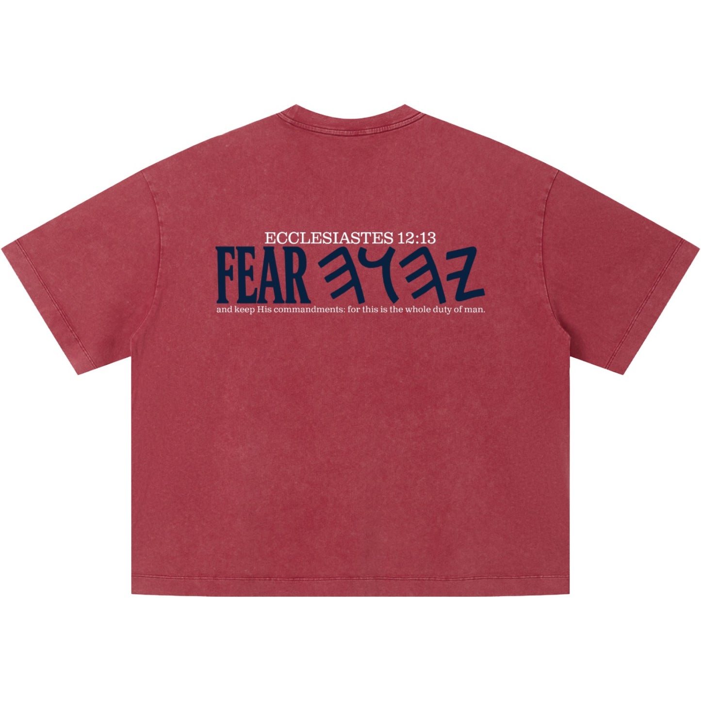 Whole Duty Of Man Vintage Boxy T-Shirt